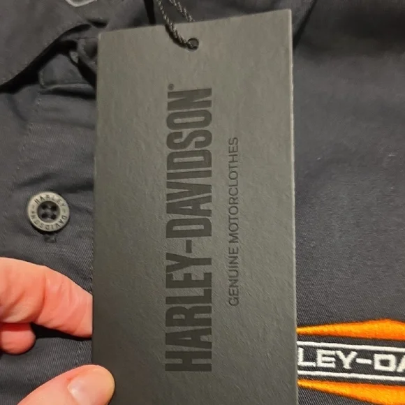 Harley-Davidson Button Shirt, Brand New With Tags - Picture 3 of 7